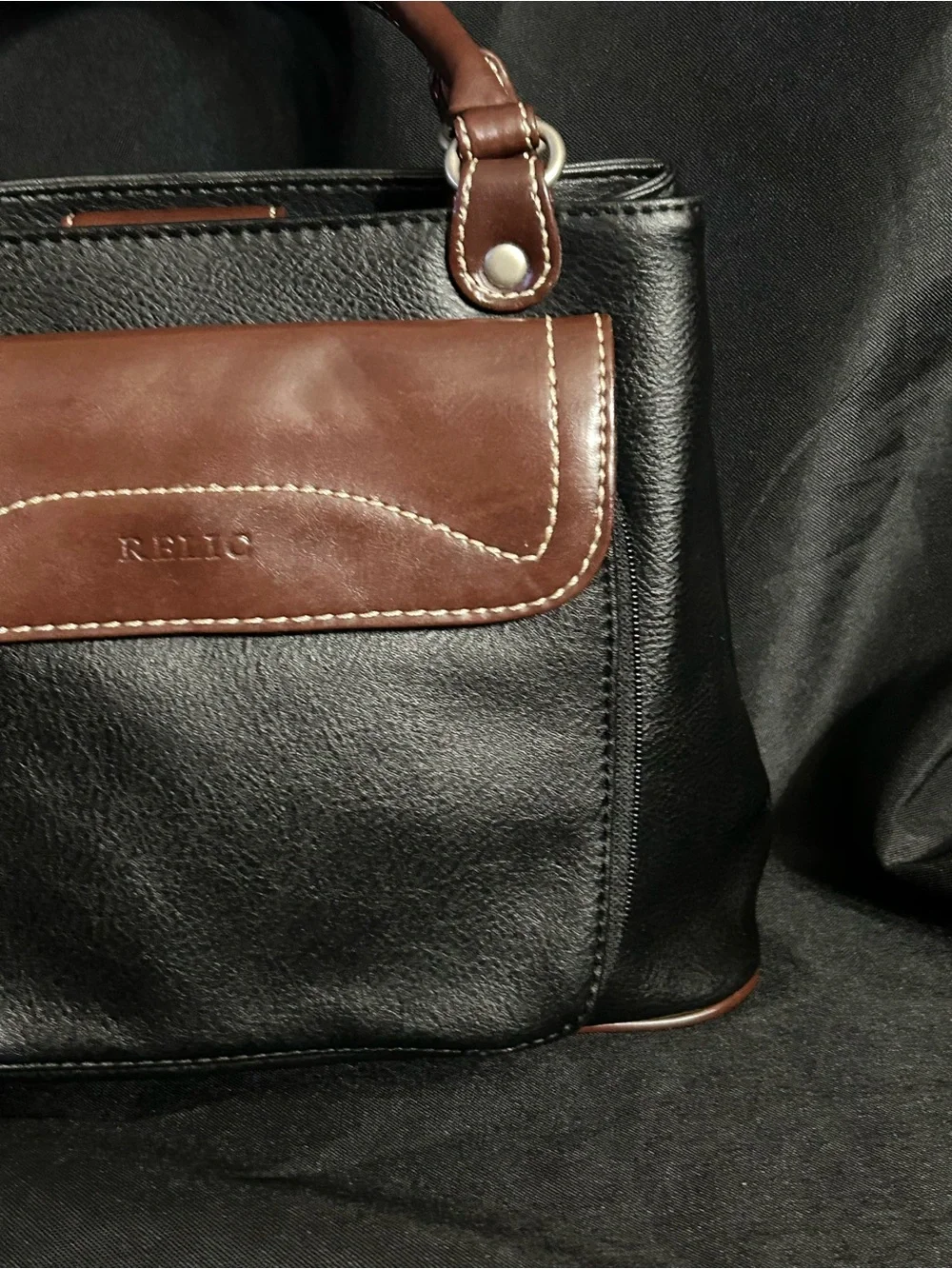 Relic Women’s Black & Brown Small Handbag